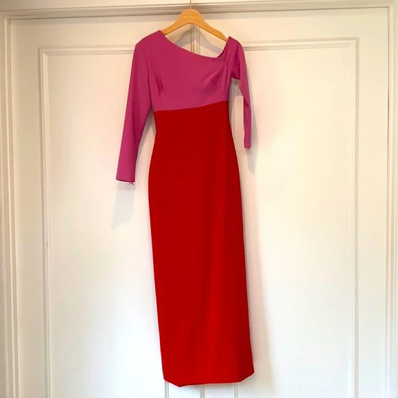 open lace back dress BRANDON MAXWELL